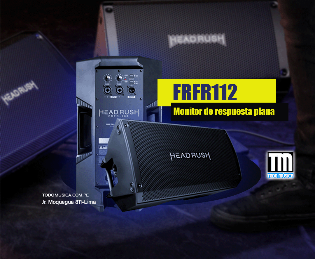 MONITOR HEADRUSH FRFR112 ® Main Todo Música