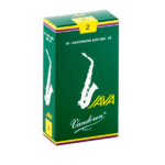 CAJA 10 UNDS. CAÑA DE SAXO ALTO SR262 VANDOREN JAVA VERDE