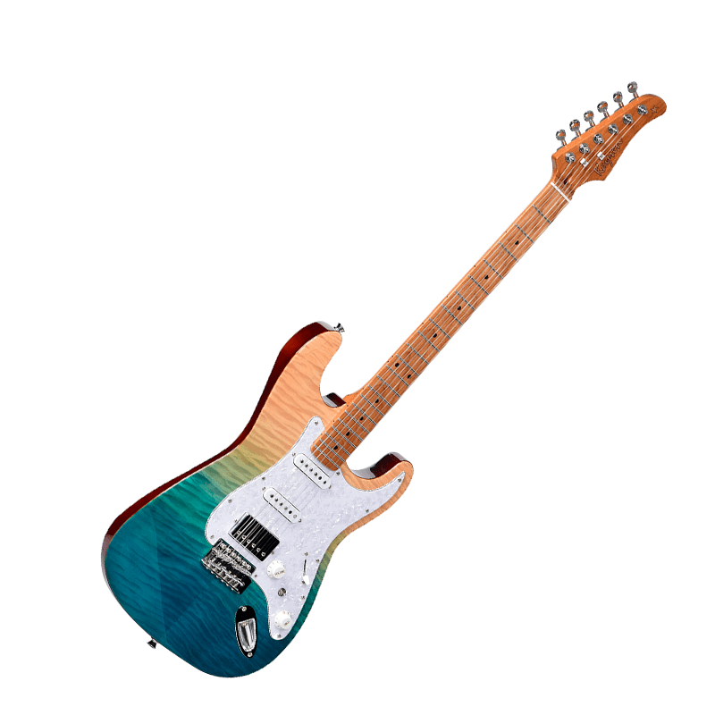 GUITARRA ELECTRICA SUPER STRAT HSS KST-650 MBL KAYSEN
