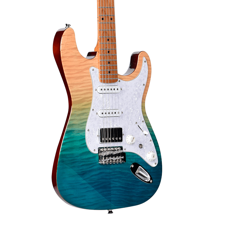 GUITARRA ELECTRICA SUPER STRAT HSS KST-650 MBL KAYSEN - Imagen 3