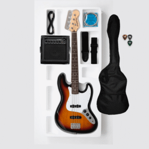 PACK DE BAJO ELECTRICO JAZZ BASS SNEB200 CAMPBELL
