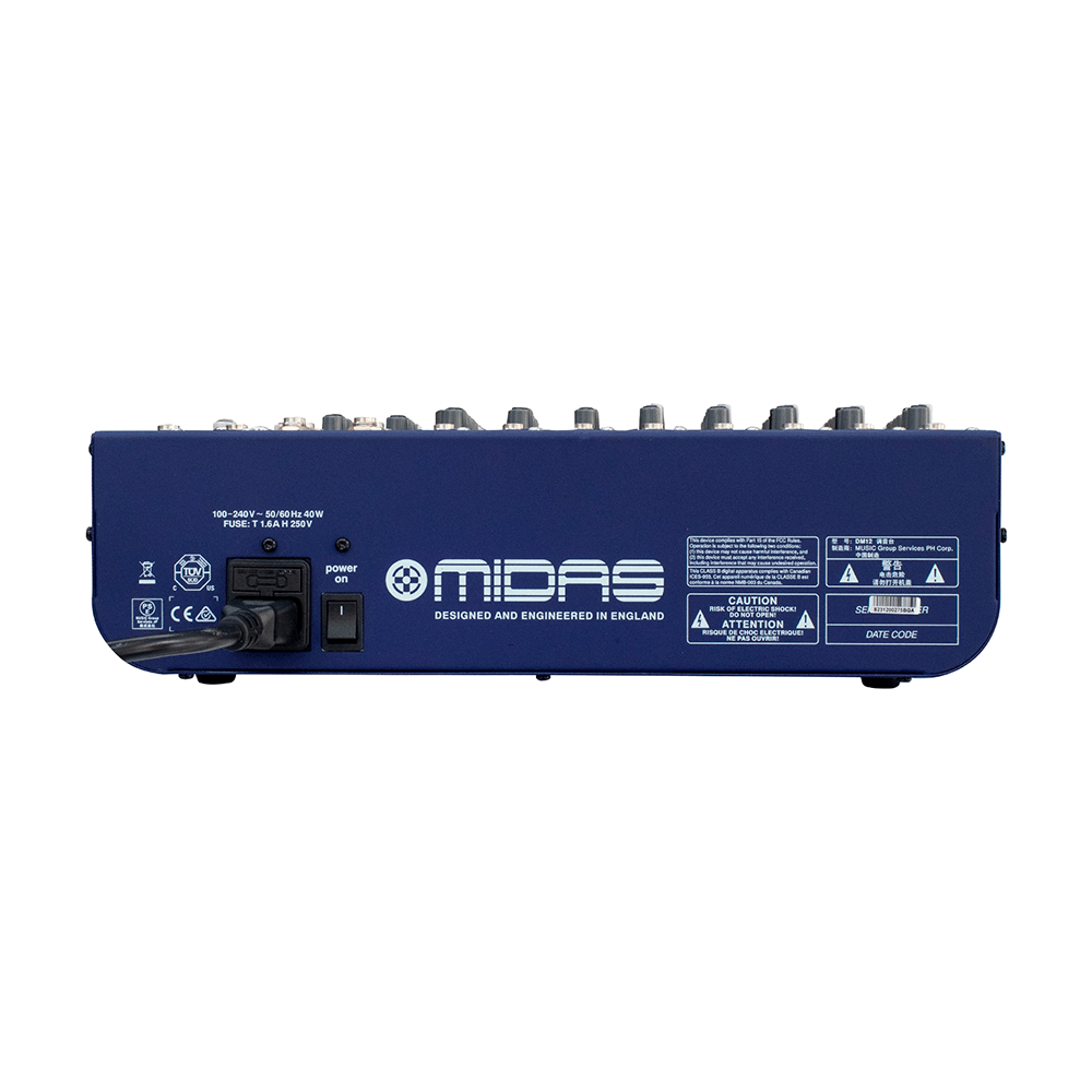 MEZCLADOR ANALOGICO DM12 MIDAS - Imagen 2